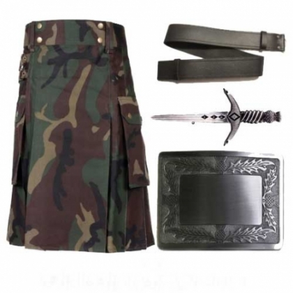 MILITARY AND LEATHER KILTS